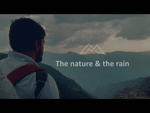 The nature and the rain