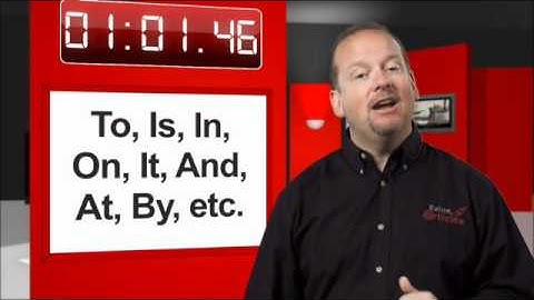 2 Minute Approval Tips: #9 Monitor Anchor Text