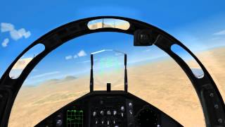 F-15 vs F-16 Dogfight (2012 Strike Fighters 2 Israel) screenshot 1