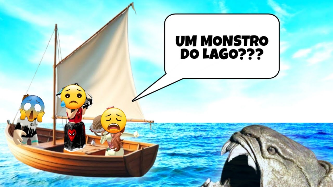 História Roblox - As Crianças Que Ficaram Presas no Lago!