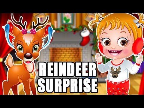 Baby Hazel Reindeer Surprise