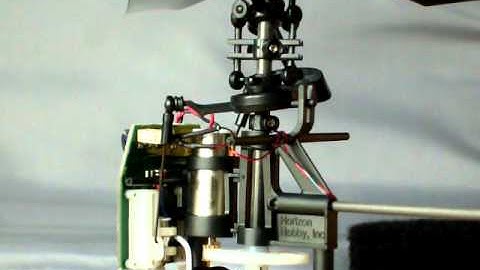 Blade mSR servo pushrod stuck to tail rotor connector