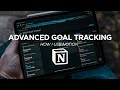 Advanced Goal Tracker in Notion - Streak Tracker + Accountability