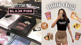 Mini Vlog Blackpink X Cotton On, Workout, What I Ate