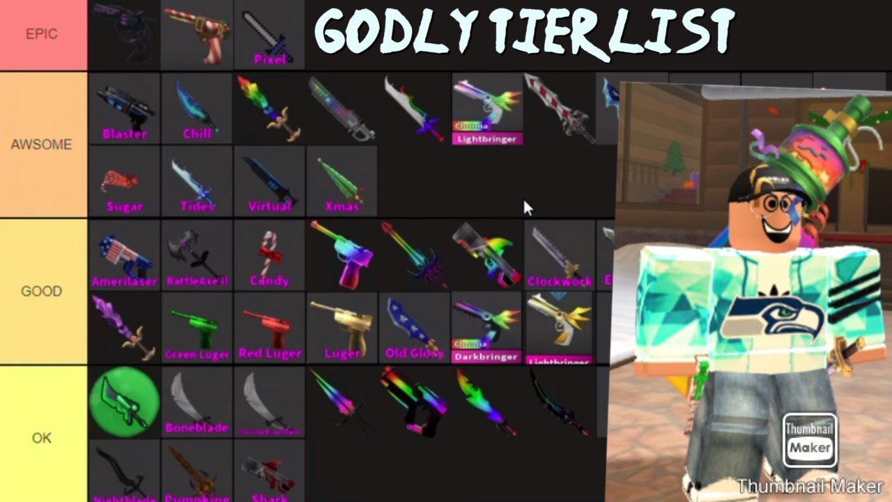 Mm2 tier 2 godly