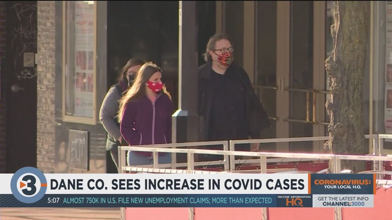 Dane Co. sees increase in COVID-19 cases, officials urge testing for those feeling symptoms
