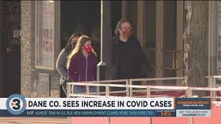 Dane Co. sees increase in COVID-19 cases, officials urge testing for those feeling symptoms
