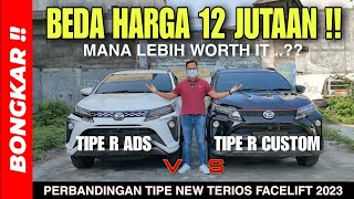 Download lagu Bongkar !! PERBANDINGAN DAIHATSU NEW TERIOS R ADS VS R CUSTOM 2023 || Review Exterior & Interior