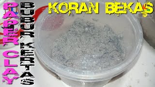 Cara Mudah Membuat Bubur Kertas Koran | How to make Paper Clay | Newspaper | DIY | Swakriya