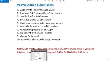 Tally Prime | Tally ERP | Type GSTIN Create Ledger Automatically and Payment QR code on Invoice