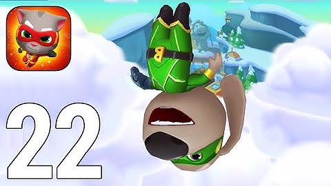 Talking Tom Hero Dash Run Game Gameplay Walkthrough Part 22 - Ben Superhero [iOS/Android Games]