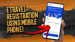 PAANO MAGPAREHISTRO NG ETRAVEL GAMIT ANG MOBILE.