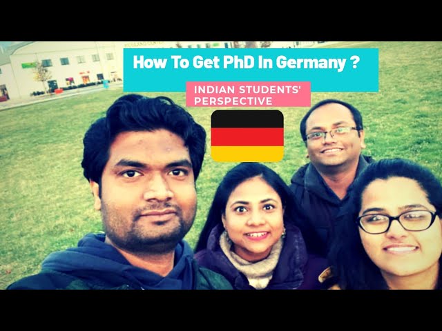 phd chemistry in germany for indian students