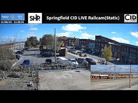 BNSF Cuba Sub North Yard - Springfield, MO Live Railcam — Springfield, MO live camera thumbnail