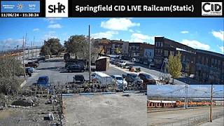 Springfield CID Live Railcam (Static) - Springfield, MO #steelhighway