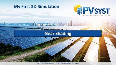 PVsyst 7 _ My First 3D simulation _ Building and House