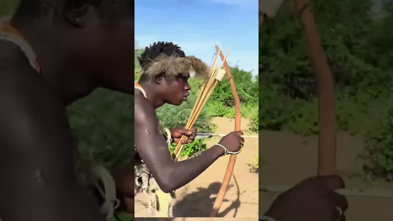 Hadza bushmen guide us through the wild 