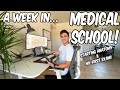 A Week In Medical School | FIRST EXAM!