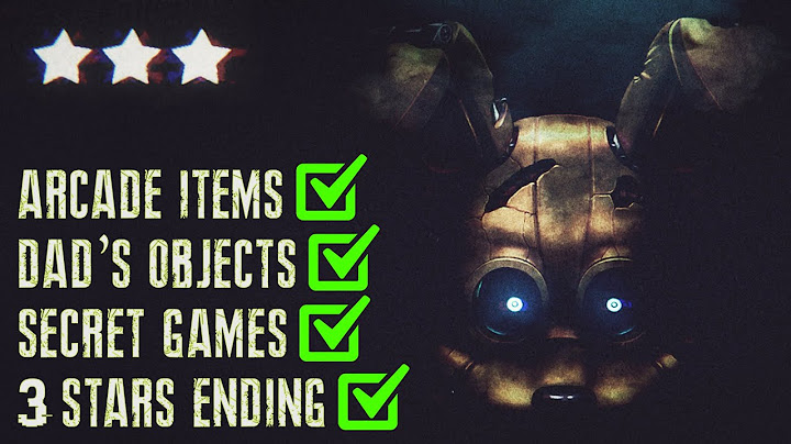 FNAF Into the Pit - 3 Stars Ending Guide (Arcade Items, Dad's Objects, Secret Minigames)