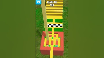 Perfect Stack in Level 70! 🔥 Stacky Dash Challenge#short