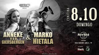 Marko Hietala &amp; Anneke van Giersbergen - Six Strings and a Voice (Curitiba 2023)