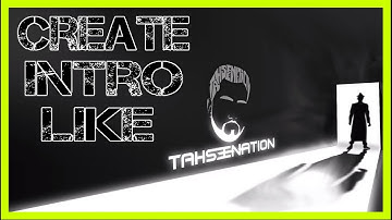 How to create a intro like tahseenation in bangla || Adobe after effect template || Tutorial T.V pro