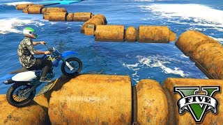 GTA V Online: SKILL TEST na FERRUGEM COM MOTO SANCHEZ!!! GTA V Online: SKILL TEST na FERRUGEM COM MOTO SANCHEZ!!!