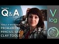 Q &amp; A by Mandarin Duck. My Promarkers, Pencils, Gel, polymer clay Tools