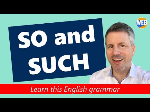 So and Such (English grammar)