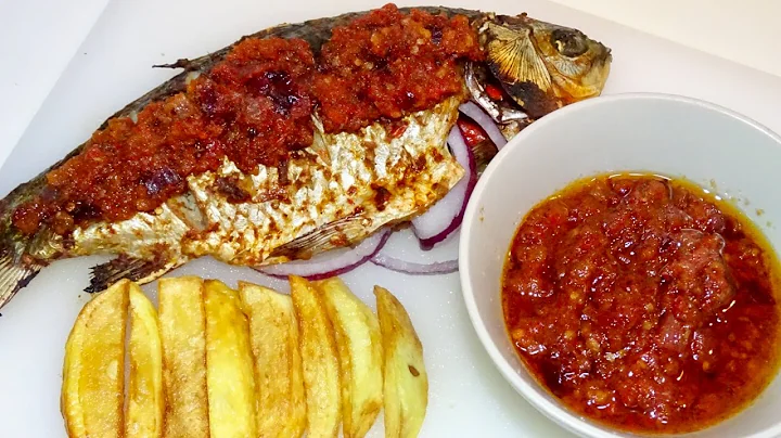 How To Grill Tilapia Fish || With Nigerian Hot pepper sauce || Patricia Ibe