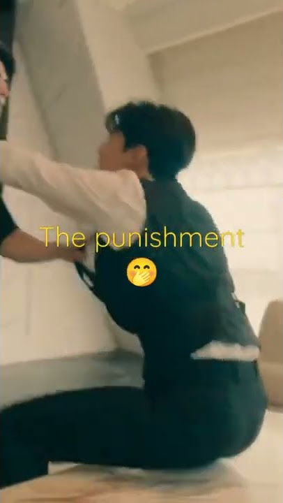 He's getting a different type of punishment 😜 #kinnporschetheseries #mileapo #kinnporsche