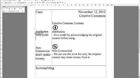 Cornell Note-Taking Method