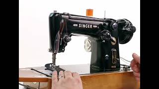 Sewing with a Singer 306k Automatic Vintage Sewing Machine