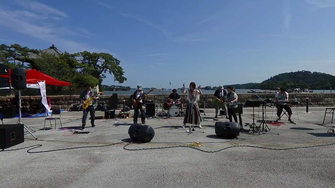 Superflyカバーバンド【Hyperfly】 2025年6月29日 6回目ライブ 松島パークフェスティバル