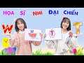 Thi Vẽ Tranh Theo Chữ Cái | Họa Sĩ Nhí Đại Chiến ♥ Minh Khoa TV