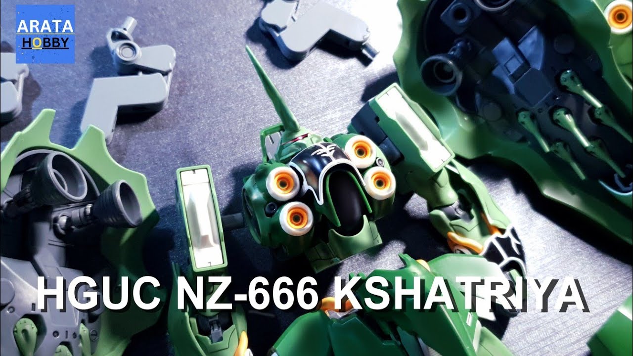 HGUC Kshatriya / クシャトリヤ | Speed Build | Model Kit