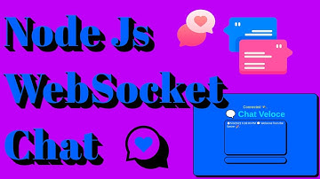 💬 NodeJs WebSocket Chat App.