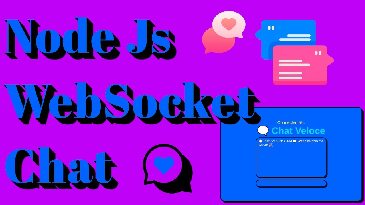 💬 NodeJs WebSocket Chat App. - YouTube