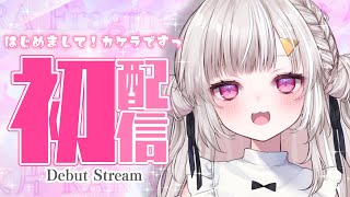 [初配信]あなたの世界の一部になりたい！カケラです[新人Vtuber][Debut stream]