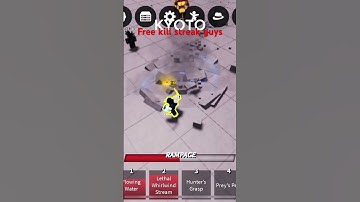 Free kill streak #roblox #killstreak #strongestbattlegrounds #tsb #easy