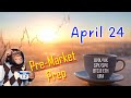 Pre-Market Prep: April 24