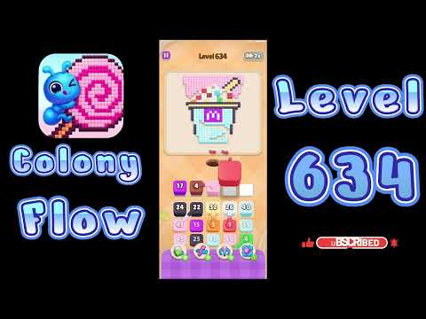 Colony Flow Level 634 Walkthrough | All Gameplay Solution | Go Answer