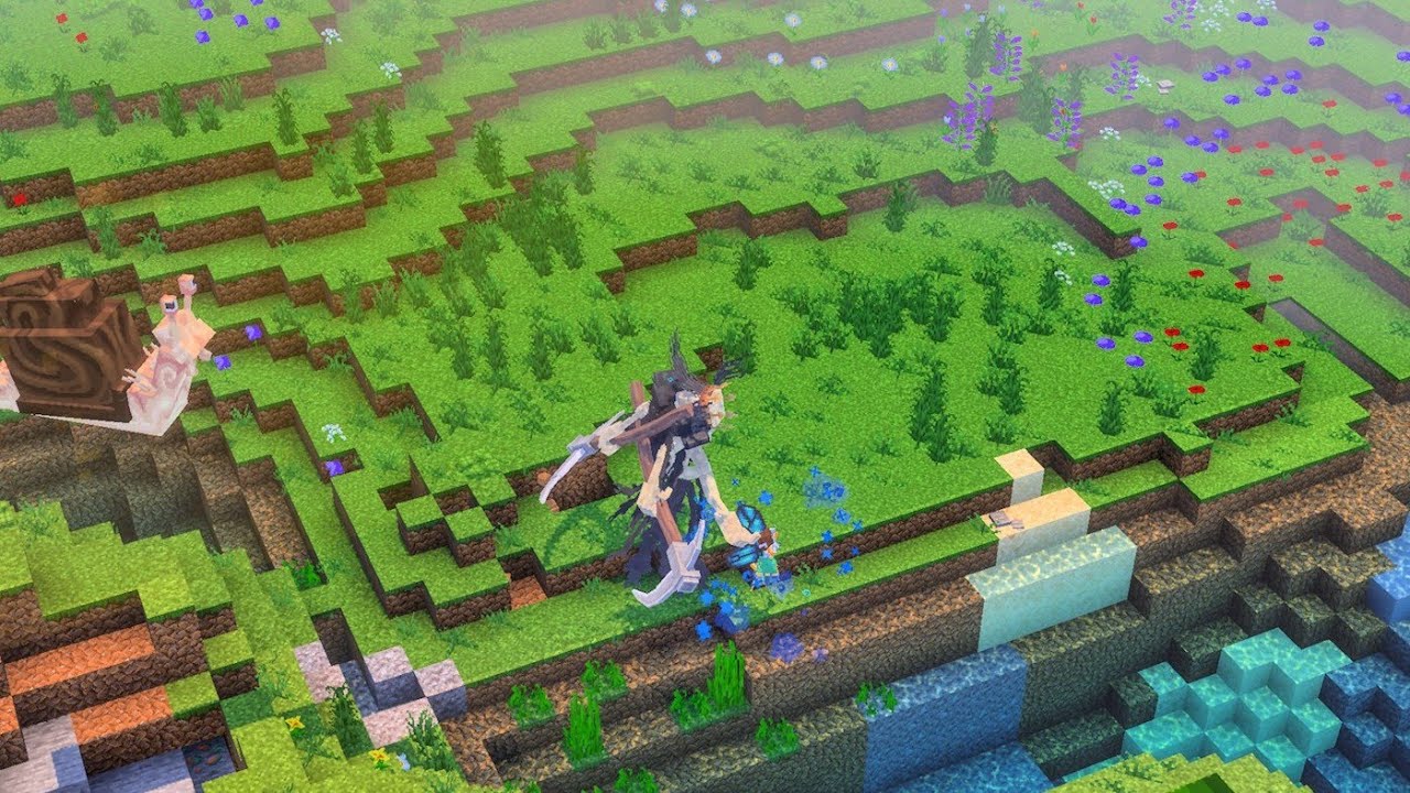 Death Knight Rlcraft Death Knight en casa / Genios en la noche | Minecraft Bedrock RLCraft ...