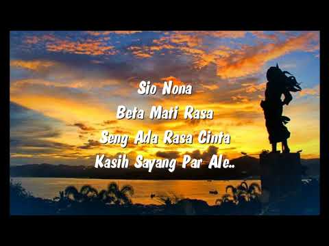 LAGU AMBON - BETA MATI RASA Voc. Pasha Ungu Lyric