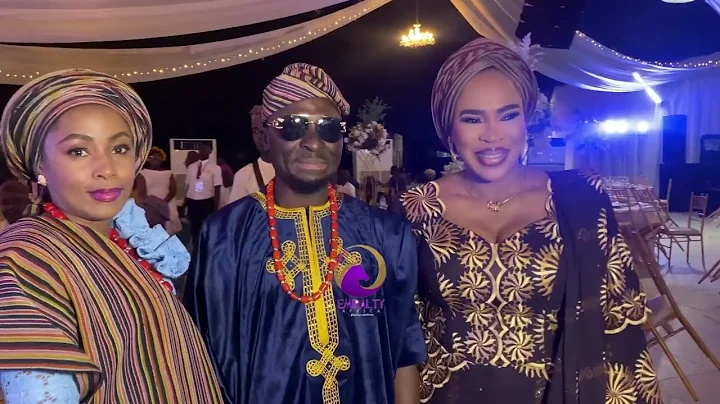 FAITHIA BALOGUN AND ALESH ONILEGBALE HONOUR OLANREWAJU OPEOLUWA AT PARENTS’S BURIAL CEREMONY