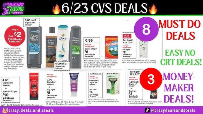🔥6/23 CVS Deals 8 MUST DO CVS DEALS CVS DIGITAL/PRINTABLE DEALS! 3 MM DEALS - CVS Couponing😳 - YouTube degree-coupons-printable-degree-deodorant-coupons