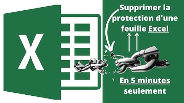 Supprimer protection feuille de style Microsoft Excel