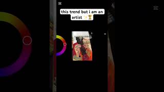 this trend but i am an artist 👩🎨 #trending #tastetherainbow#chinesetrend