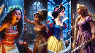 Disney princesses #animation #ai #cartoon #cute #disney #trending #viral #princess #aiart #love