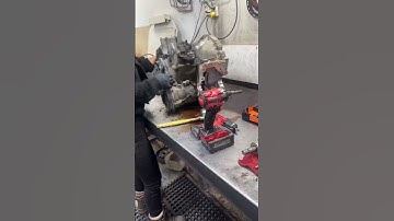 Full vid on TikTok. #fyp #foryou #mechanic #apprentice #youtube #tiktok #reels #video #transmission